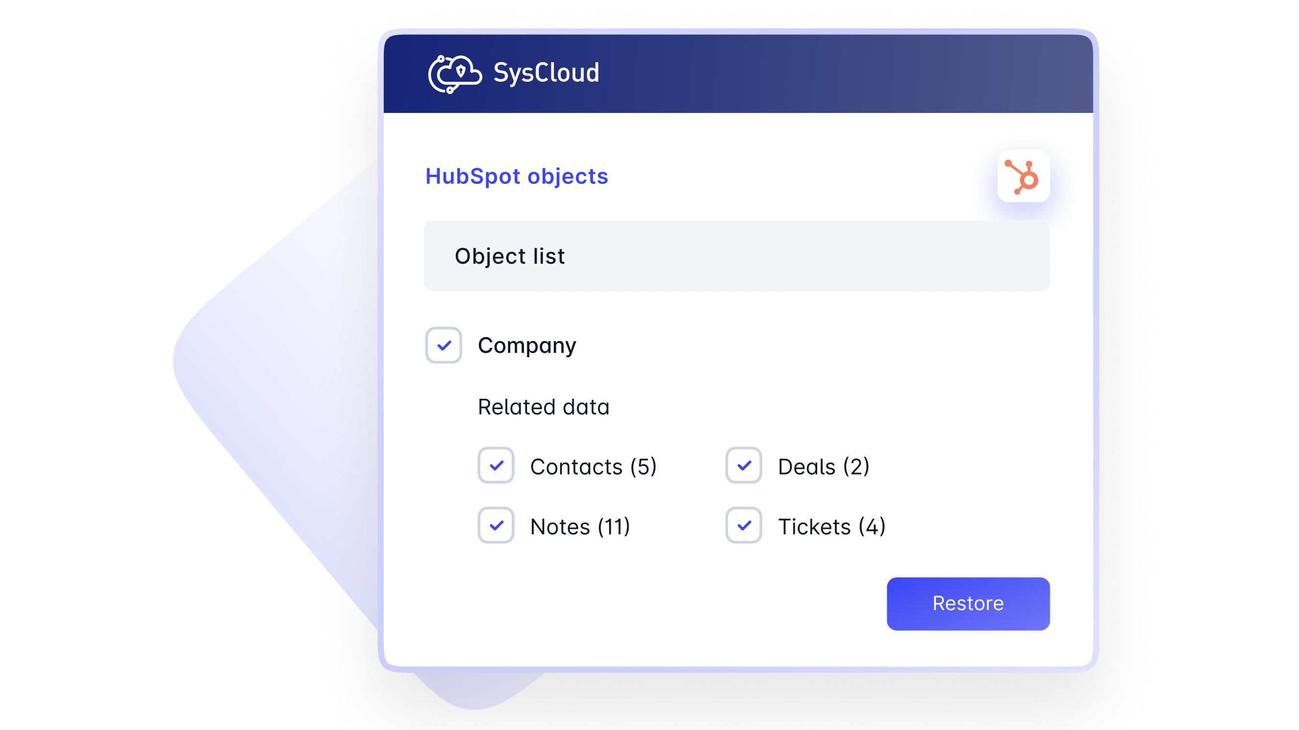Maintain object relationships